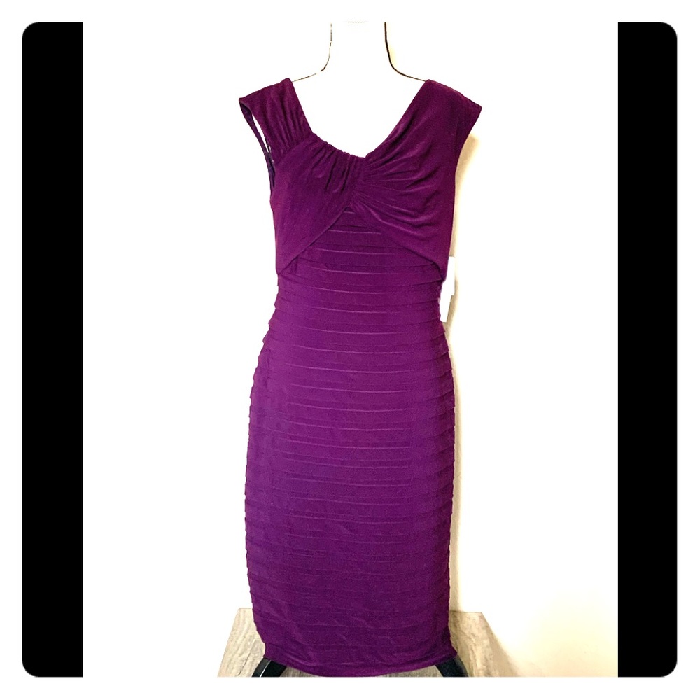 Gorgeous Deep Purple Dress NWT